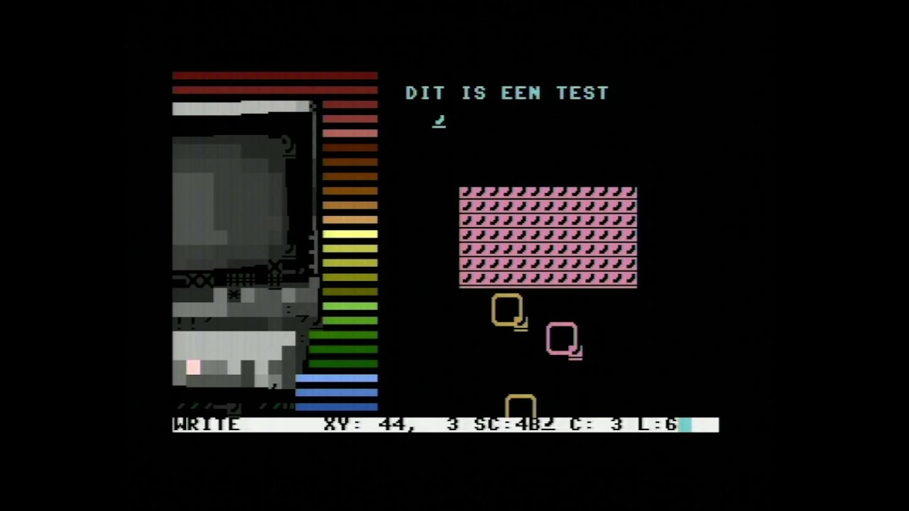Plus/4: TED Screen Editor
