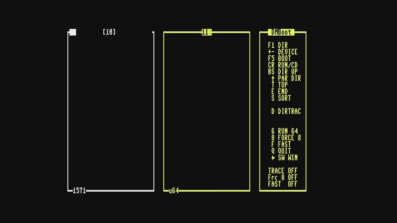 C128: DMBoot 3.91 new features demo