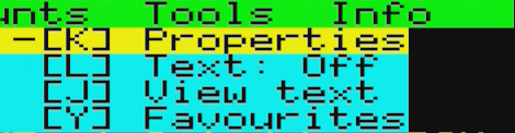 LOCI File Manager v2 Tools menu