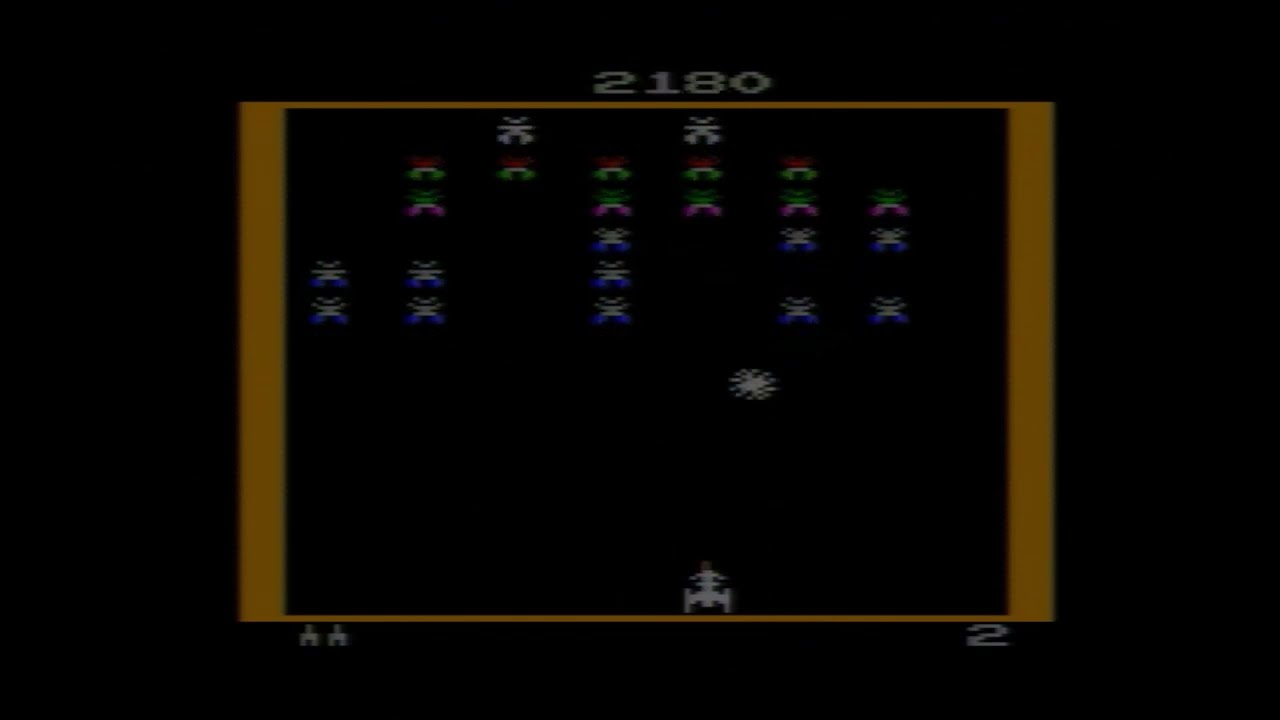 Atari 2600: Galaxian play-through