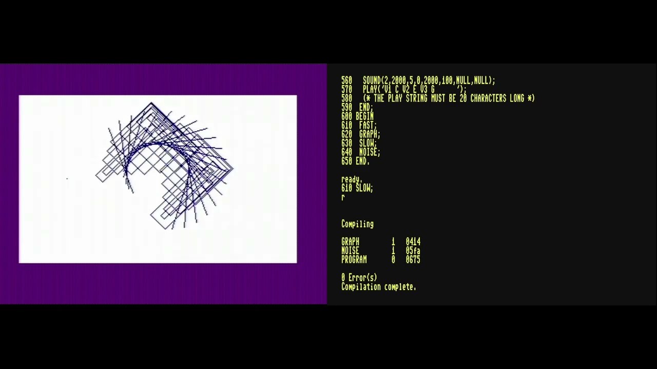 C128: Oxford Pascal for C128