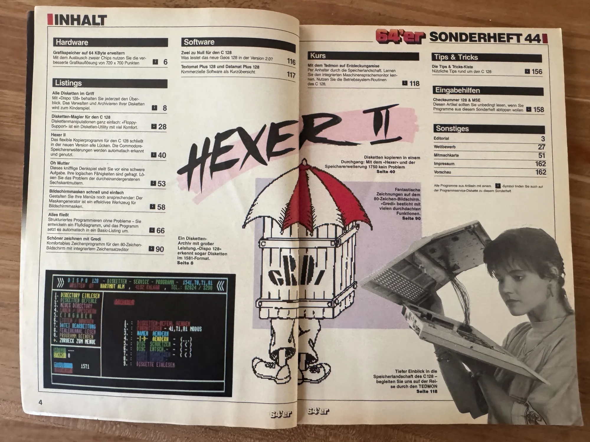 One copy extra for my recollection of the 128er Sonderhefte.

#RetroComputing #Commodore #Commodore128 #128er #64er #8bit