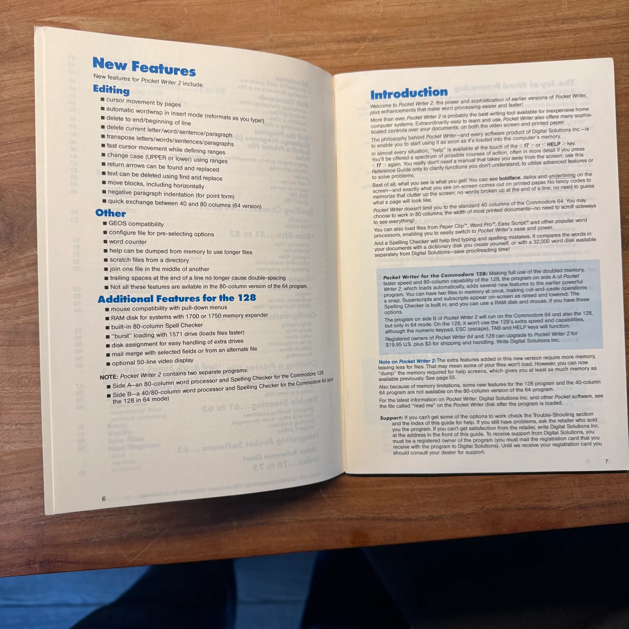 Digital Super Pak 2

Acquired this in an auction: this pack combines Pocket Writer 2, Pocket Planner 2 and Pocket Filer 2 for both C64 and C128 in one package.

#retro #8bit #Commodore #C128 #Commodore128