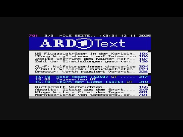C128: Teletext-C128 Brings ARD Videotext to the Commodore 128