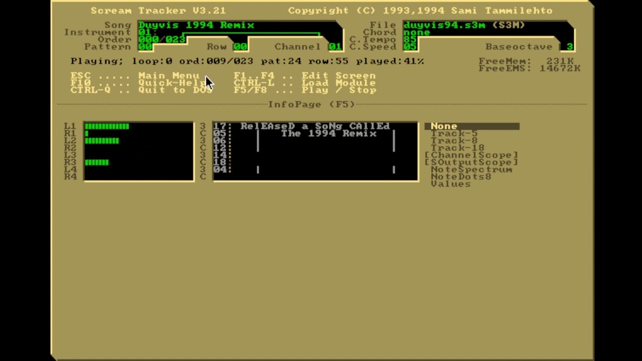 DOS: Duyvis! The 1994 Remix