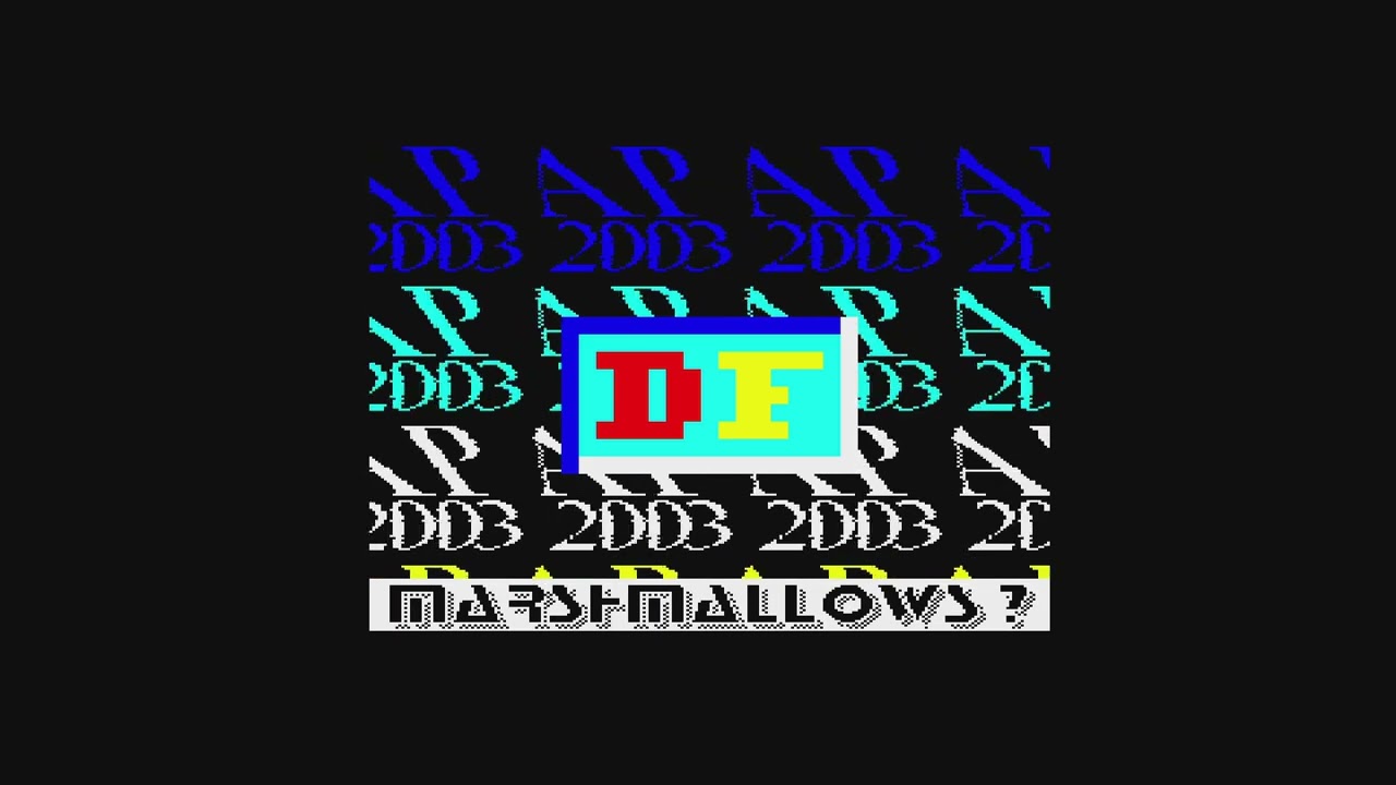 Oric Atmos: Barbitoric (RGB2HMDI recording, no sound)