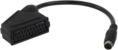 Framemeister SCART adapter cable (mini-DIN) -- sold separately, not included in the box