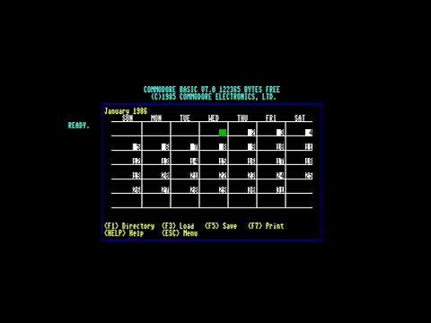 C128: Partner128 cartridge demonstration