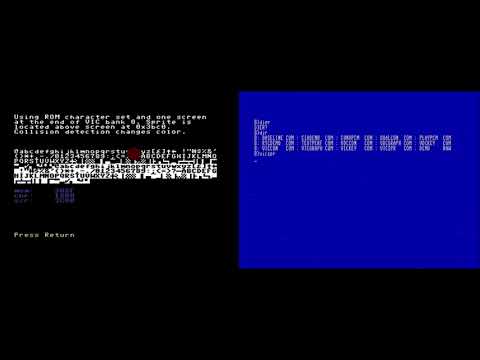 C128 CP/M: Demo of C3L library for CP/M C128
