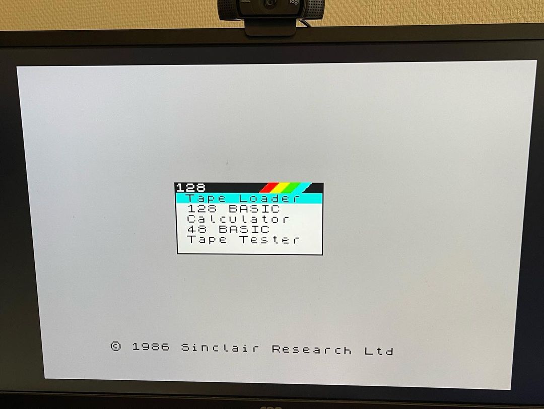 New ZX-HD addition from ByteDelight.com to give my ZX Spectrum 128 HDMI output and ULA Plus colours.
#retro #8bit #zxhd #bytedelight #zxspectrum #zxspectrum128k #sinclair
