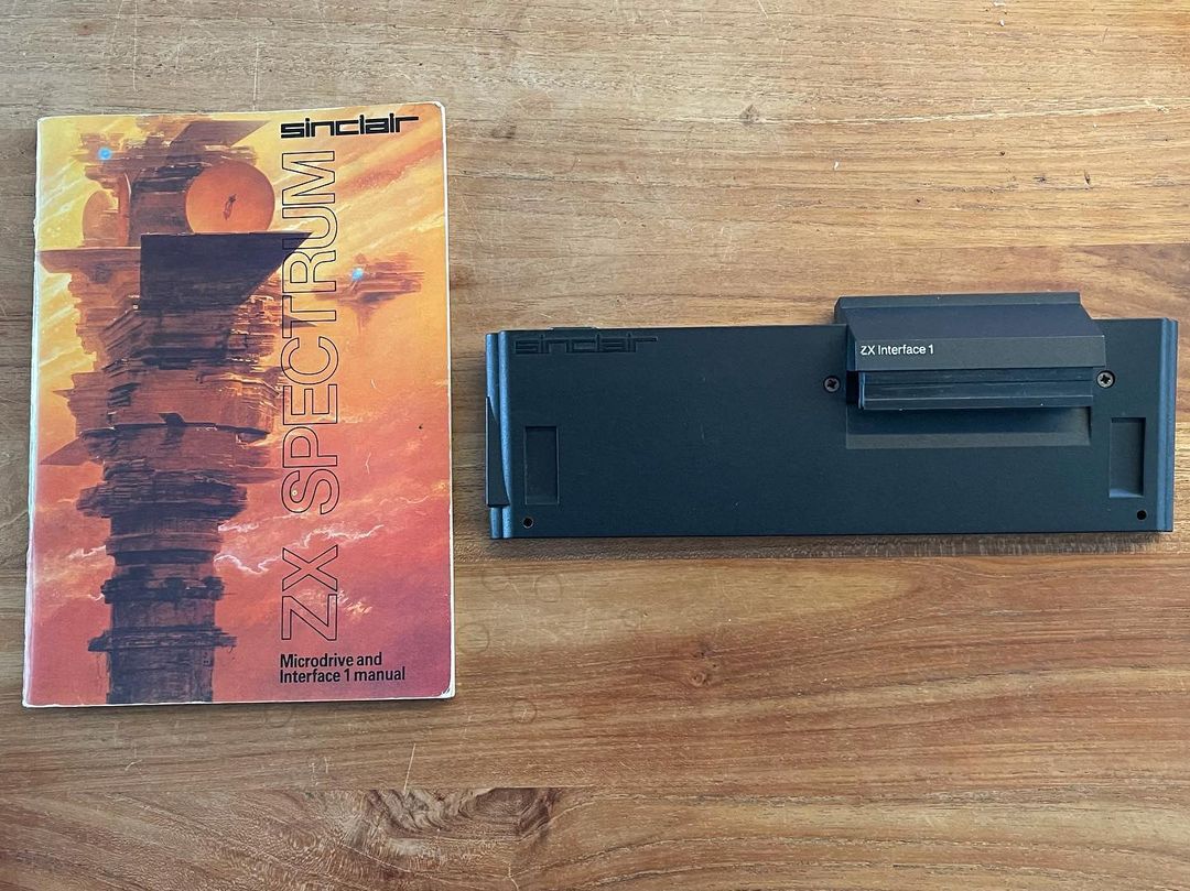 First post-Brexit package received, they still arrive 😁Not even any slower than normal and no customs fees. #retro #8bit #sinclair #zxspectrum #interface1