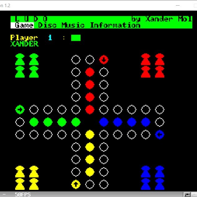 Ported a game that I made for the C128 in 1992 to the Oric Atmos. Original C128 version is also online (in Dutch).
#retro #8bit #commodore #c128 #oric #oricatmos

https://github.com/xahmol/ludo