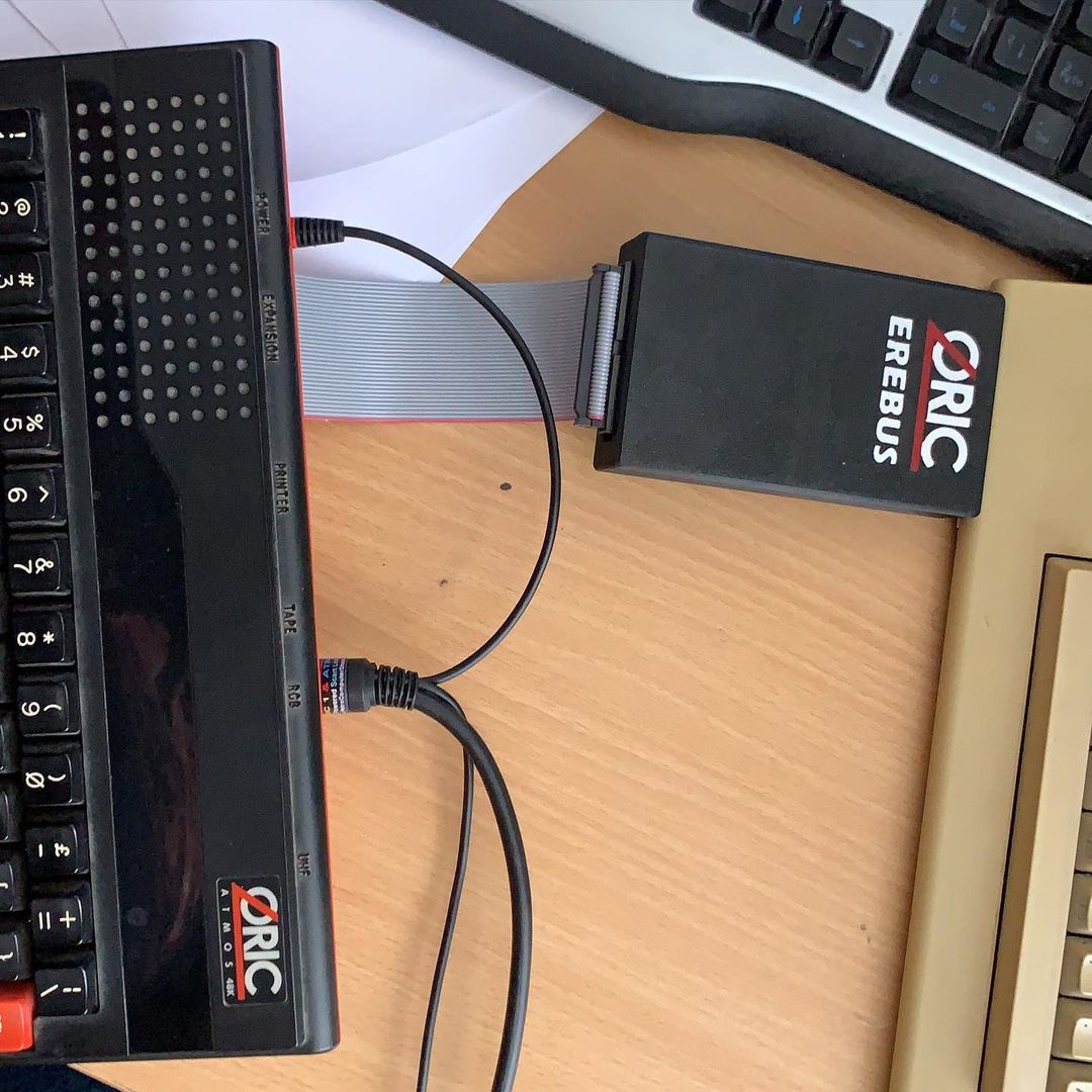 Received my Erebus for my Oric Atmos #oric #oricatmos #retro #erebus