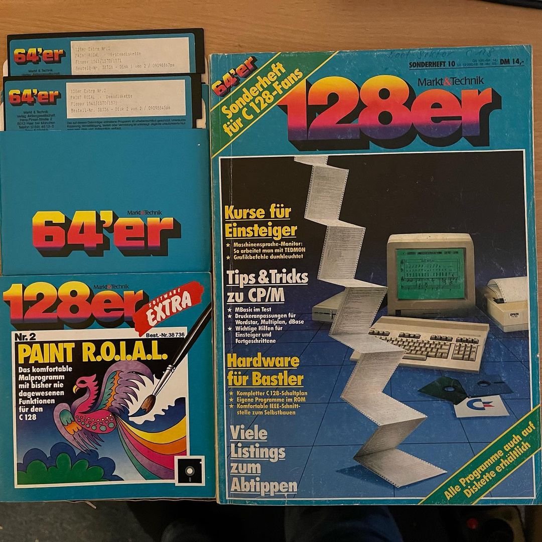 Next step in rebuilding 128er Sonderheft collection.
#retro #8bit #commodore #commodore128 #128er #64er #marktundtechnikverlag