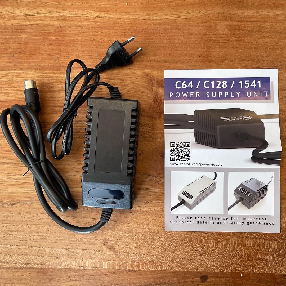 New C64 power supply from Keelog.
#retro #8bit #commodore #commodore64 #keelog