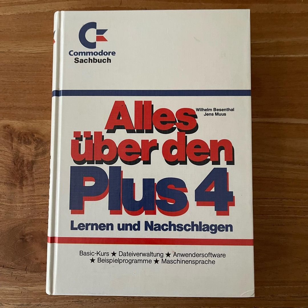 New book for the Commodore Plus/4.
#retro #8bit #commodore #commodoreplus4