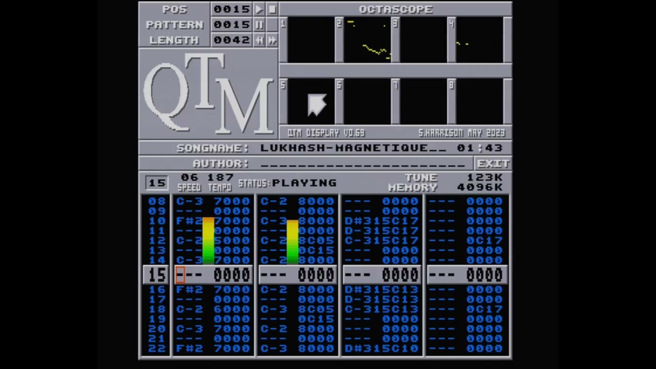 Acorn Archimedes: MOD - Lukhash - Magnetique