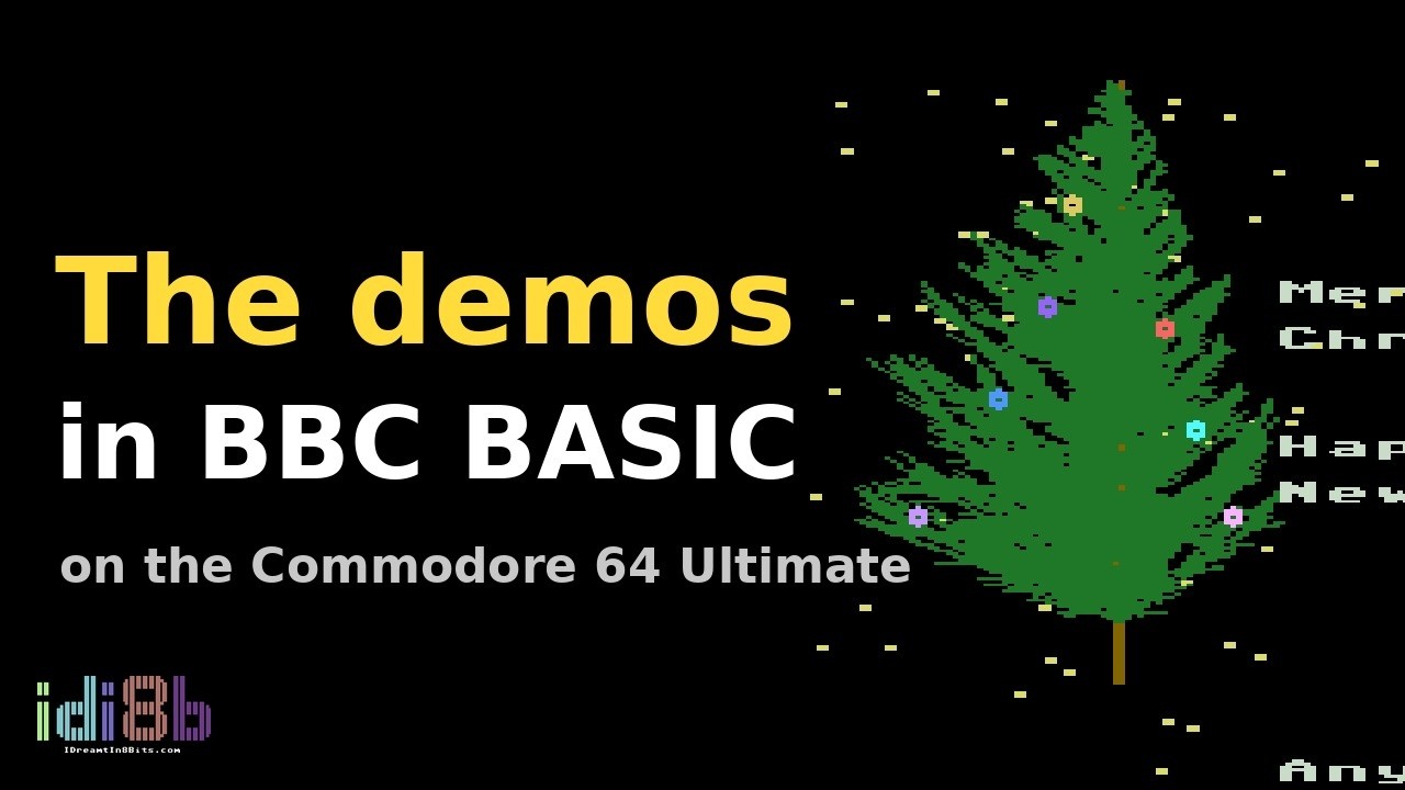 Ultimate 64: U64 BBC BASIC - The demos: showcase, Eric Schraf's graphics, BBC BASIC classics