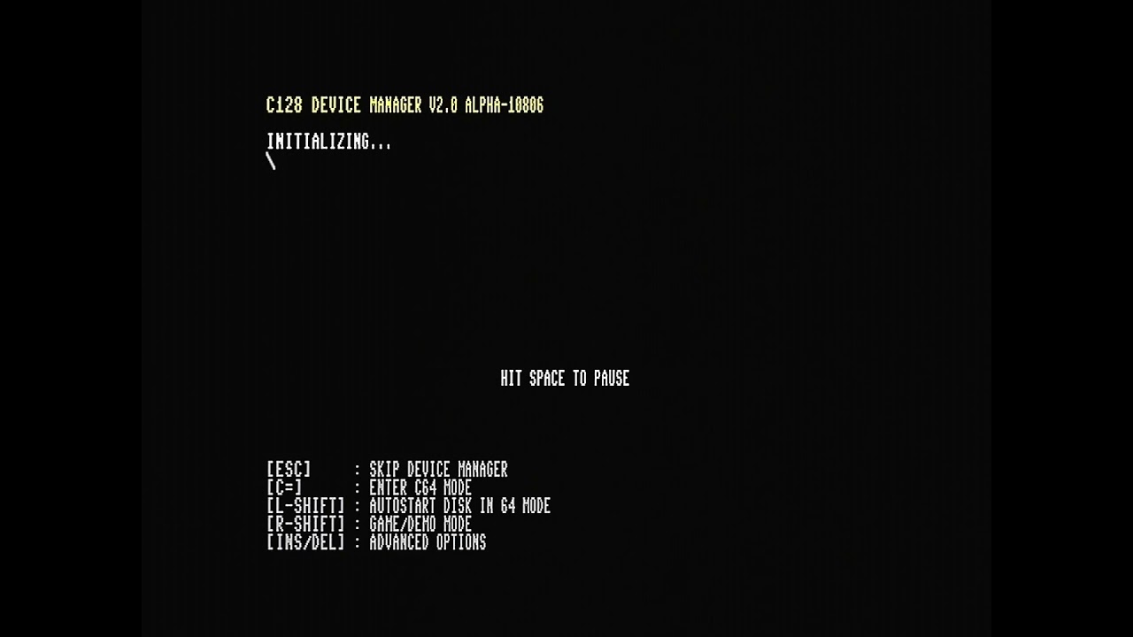 DMBoot: demonstration of GEOS RAM Boot